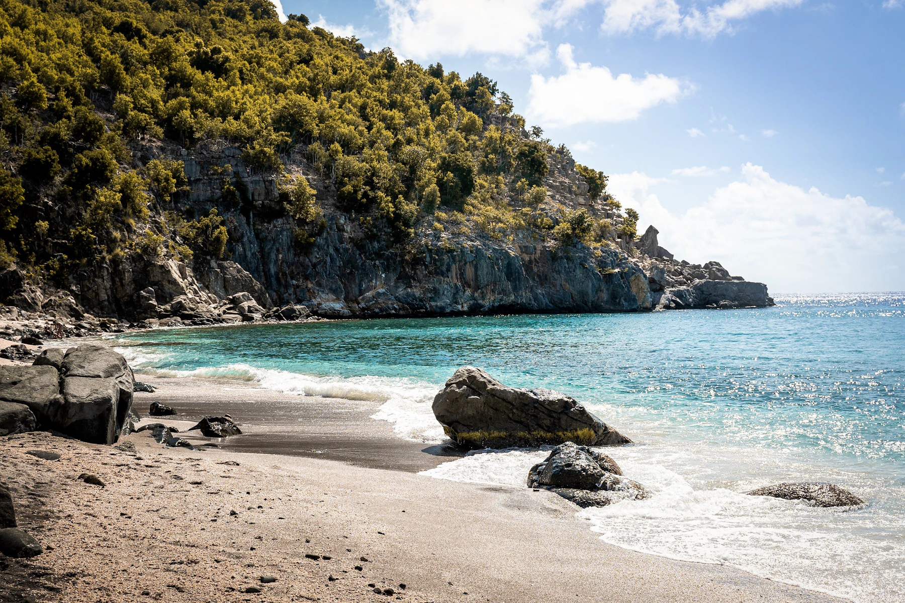 Une baie de Saint-Barth